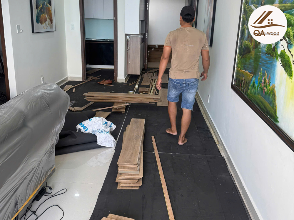 Sàn Gỗ Bị Ngập Nước
