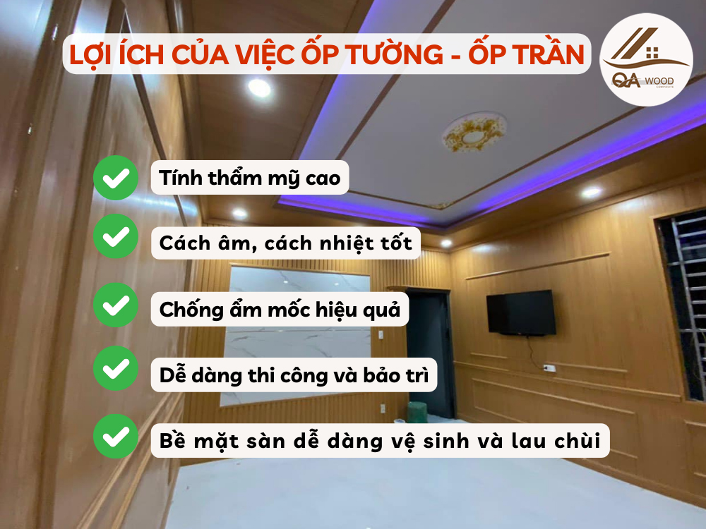 tấm nhựa ốp trần