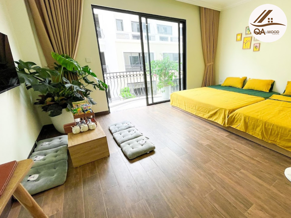 Sàn gỗ cho homestay