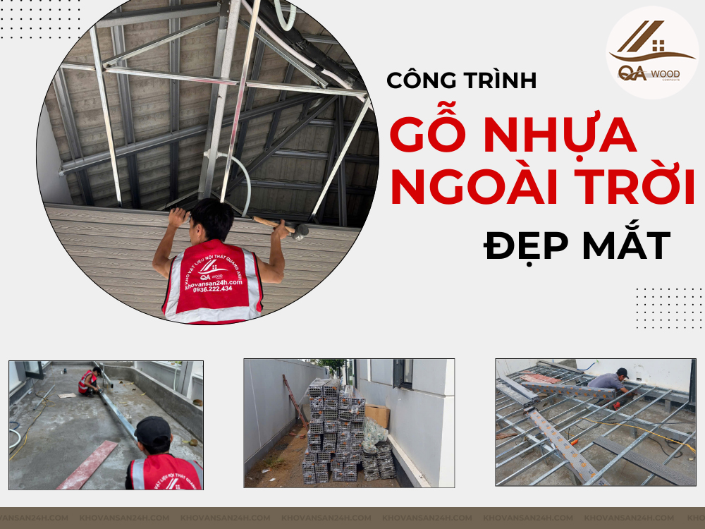 Dự Án Thi Công Gỗ Nhựa Ngoài Trời Tại Đồng Nai 