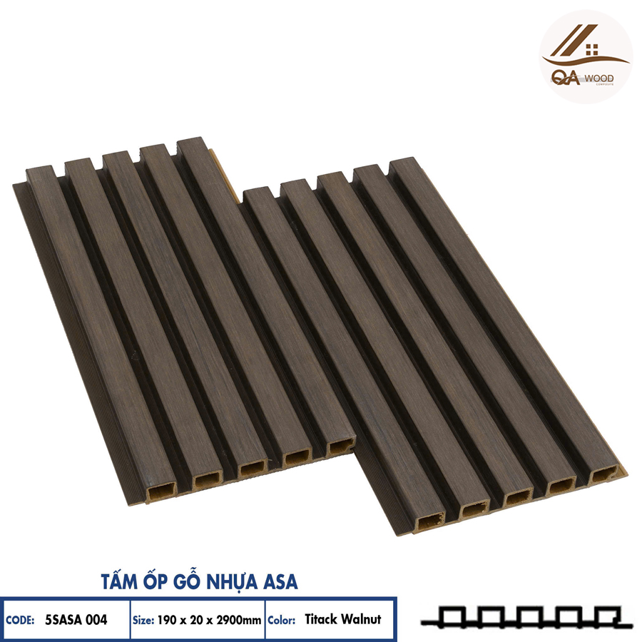 Tấm Ốp Gỗ Nhựa Phủ Asa - 5Sasa 004