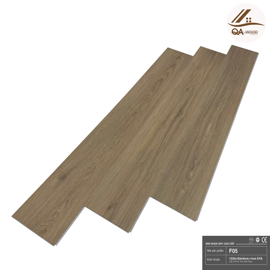 Sàn Nhựa Flex Đế Cao Su - F05