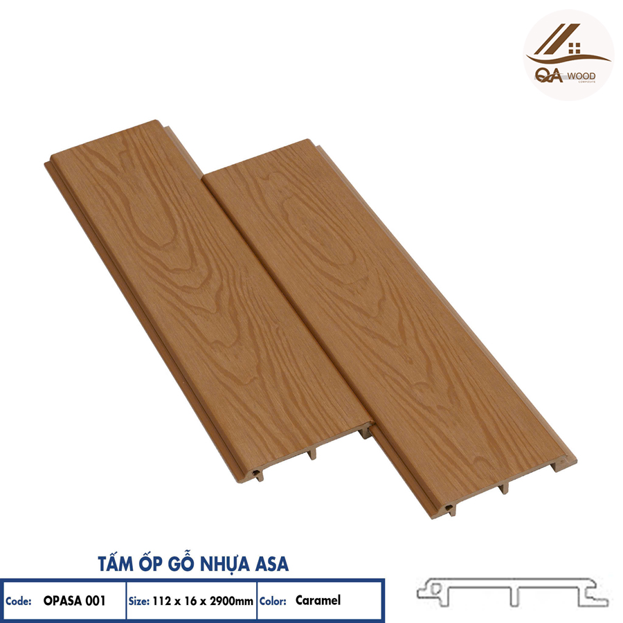 Tấm Ốp Gỗ Nhựa Phủ Asa - Opasa 001