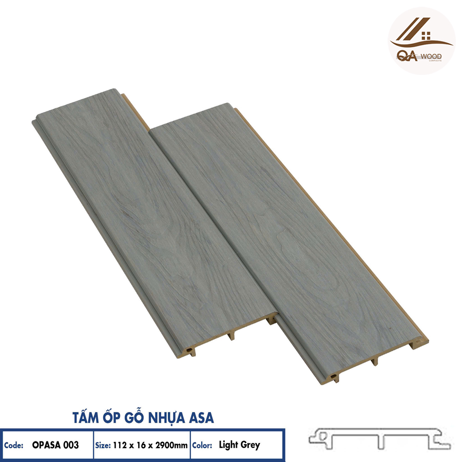 Tấm Ốp Gỗ Nhựa Phủ Asa - Opasa 003