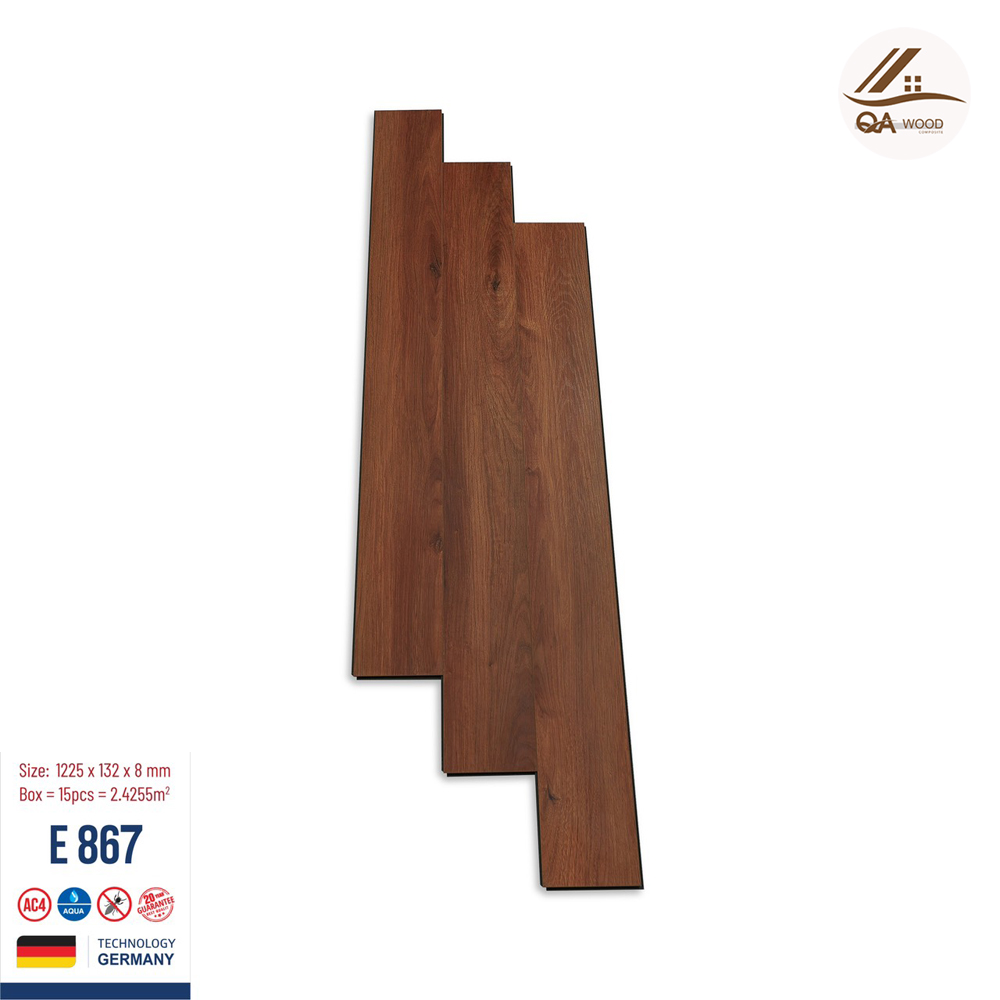 Sàn Gỗ Charm Wood 8mm - E867