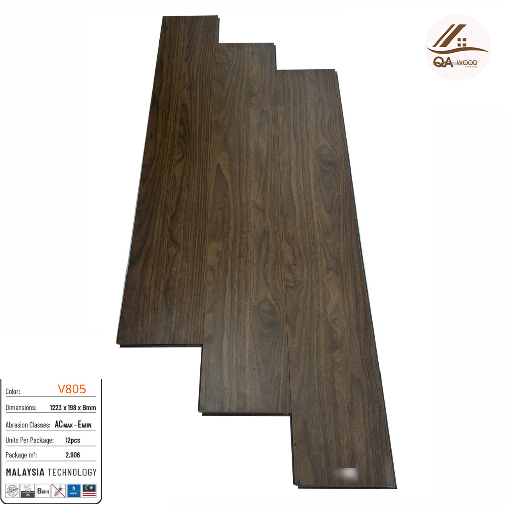 Sàn gỗ VinFloor 8mm - V805