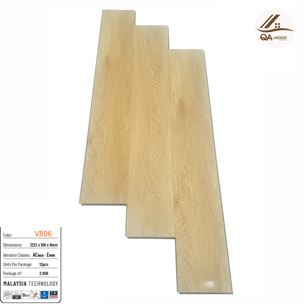 Sàn gỗ VinFloor 8mm - V806