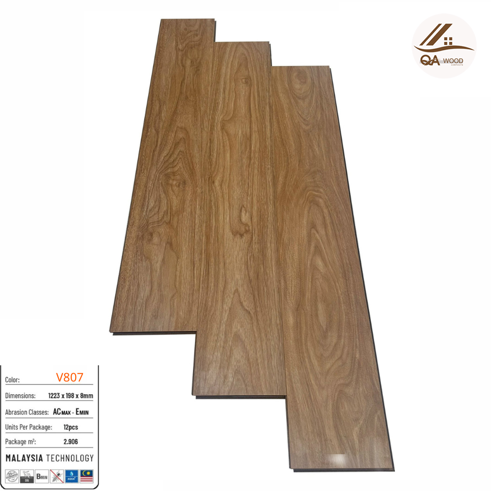 Sàn gỗ VinFloor 8mm - V807