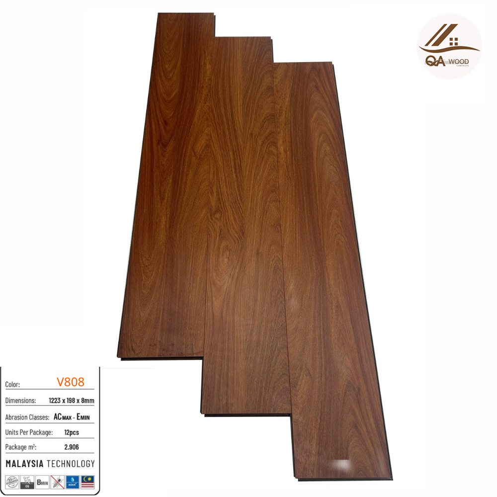 Sàn gỗ VinFloor 8mm - V808