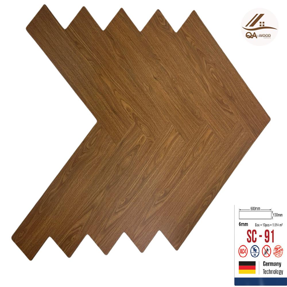 Sàn nhựa xương cá Charm Wood - SC91