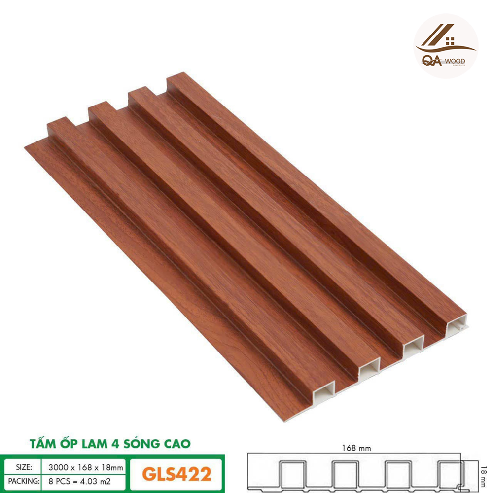 Tấm ốp lam sóng Glotex - GLS422