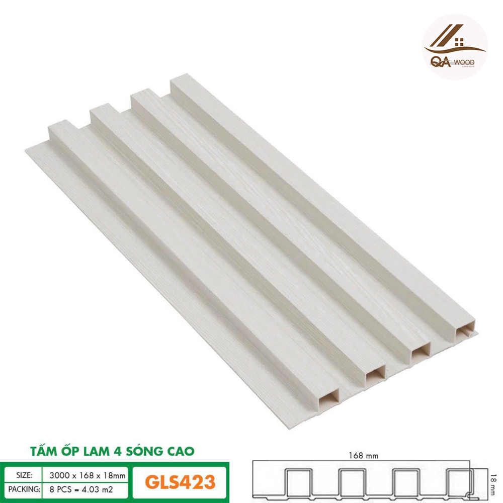 Tấm ốp lam sóng Glotex - GLS423